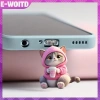 E-WOITD 2D Acrylic Điện Thoại Mèo Cắm Bụi cho iPhone Type-C - Trang Trí Giao Diện, Giá chỉ 30.470 VND 15