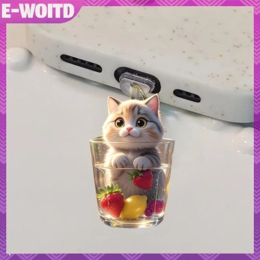 E-WOITD 2D Acrylic Điện Thoại Mèo Cắm Bụi cho iPhone Type-C - Trang Trí Giao Diện, Giá chỉ 30.470 VND 18 E-WOITD 2D Acrylic Điện Thoại Mèo Cắm Bụi cho iPhone Type-C - Trang Trí Giao Diện, Giá chỉ 30.470 VND 18