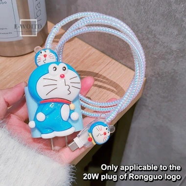 E-woitd 3D Cáp Sạc Bảo Vệ Vỏ Cô Gái - Cáp Dữ Liệu Cuộn Dây 20W Cho iPhone 18, Tổ Chức Bộ Dụng Cụ Hoạt Hình, Độ Bền Cao 23 E-woitd 3D Cáp Sạc Bảo Vệ Vỏ Cô Gái - Cáp Dữ Liệu Cuộn Dây 20W Cho iPhone 18, Tổ Chức Bộ Dụng Cụ Hoạt Hình, Độ Bền Cao 23