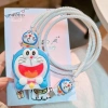 E-woitd 3D Cáp Sạc Bảo Vệ Vỏ Cô Gái - Cáp Dữ Liệu Cuộn Dây 20W Cho iPhone 18, Tổ Chức Bộ Dụng Cụ Hoạt Hình, Độ Bền Cao 42