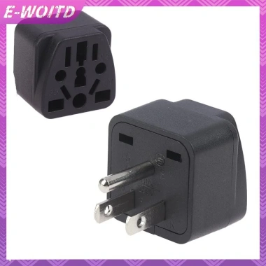 E-woitd Adapter Du Lịch Mỹ - Chuyển Đổi US EU UK AU - Ổ Cắm AC 110V Giá 63,250₫ 8