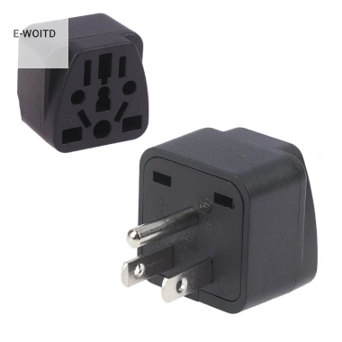 E-woitd Adapter Du Lịch Mỹ - Chuyển Đổi US EU UK AU - Ổ Cắm AC 110V Giá 63,250₫ 10