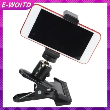E-WOITD Đa Năng Chân Máy Ảnh Kẹp Flash Giá Đỡ Kim Loại Xoay 360 DSLR PTZ 88.660đ 5