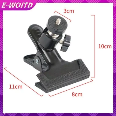 E-WOITD Đa Năng Chân Máy Ảnh Kẹp Flash Giá Đỡ Kim Loại Xoay 360 DSLR PTZ 88.660đ 7