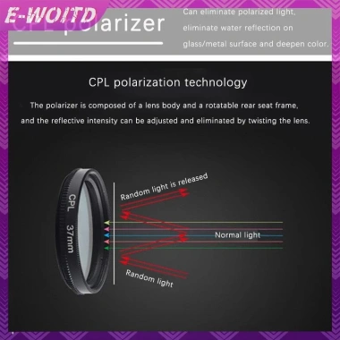 E-WOITD Đa Năng Kẹp Di Động Chuyên Nghiệp - Ống Kính Phân Cực CPL 37/52mm Góc Rộng, Lọc Camera Tròn, Đen HNVN 2 E-WOITD Đa Năng Kẹp Di Động Chuyên Nghiệp - Ống Kính Phân Cực CPL 37/52mm Góc Rộng, Lọc Camera Tròn, Đen HNVN 2