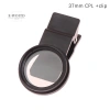 E-WOITD Đa Năng Kẹp Di Động Chuyên Nghiệp - Ống Kính Phân Cực CPL 37/52mm Góc Rộng, Lọc Camera Tròn, Đen HNVN 11