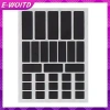 E-WOITD DIY Miếng Dán Chống Trơn Trượt Đa Năng Cho Chuột Game Không Dây, Chống Mồ Hôi, Chống Mài Mòn, Phù Hợp PC & Laptop
