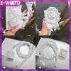 E-WOITD Động Vật Dễ Thương Chó Con Cáp Sạc Cuộn Dây Bảo Vệ 18W/20W Vỏ Chống Vỡ 6