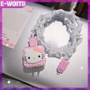 E-WOITD Động Vật Dễ Thương Chó Con Cáp Sạc Cuộn Dây Bảo Vệ 18W/20W Vỏ Chống Vỡ 41