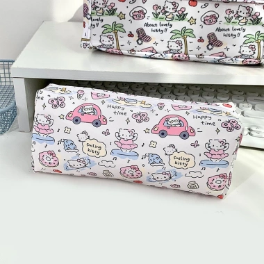 E-WOITD Hộp Đựng Bút Chì Họa Tiết Mèo Dễ Thương Kawaii Túi Bảo Quản Văn Phòng Phẩm 35.403₫ 21