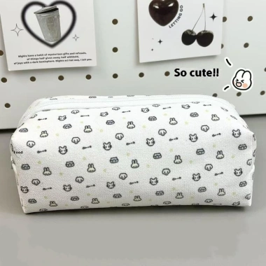 E-WOITD Hộp Đựng Bút Chì Họa Tiết Mèo Dễ Thương Kawaii Túi Bảo Quản Văn Phòng Phẩm 35.403₫ 30
