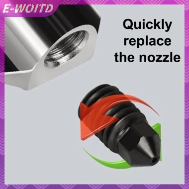 E-WOITD Hotend Kit Bambu Lab H2D Thép Cứng Lưu Lượng Cao 0.2-0.8mm Thay Thế A1/A1 - Giá 200k 8