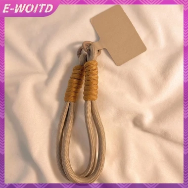 E-WOITD INS Dây đeo bím tóc điện thoại màu, chống mất, đệm - 42.570₫