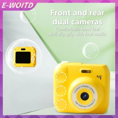 E-WOITD Mini CCD - Máy ảnh kỹ thuật số di động retro HD LED, quà tặng trẻ em, học sinh, vlog - 333.190₫ 4