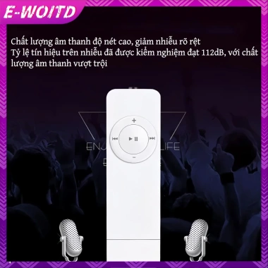 E-WOITD Plug-In Card MP3 Player – Tai nghe, Chạy thể thao, Âm thanh 5 E-WOITD Plug-In Card MP3 Player – Tai nghe, Chạy thể thao, Âm thanh 5