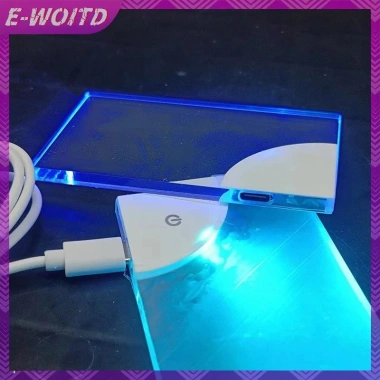 E-woitd Quà Tặng DIY Bạn Trai Dady – Led Trống Acrylic Phát Sáng, Thẻ Kinh Doanh Suốt, Pin HNVN 8 E-woitd Quà Tặng DIY Bạn Trai Dady – Led Trống Acrylic Phát Sáng, Thẻ Kinh Doanh Suốt, Pin HNVN 8