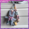 E-woitd Thỏ Gấu Bông Chó Con Dây Xích Chống Mất - Móc Khóa, Ốp Lưng, 89.409₫ 6