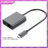 E-woitd Type‑C sang RJ45 1.000Mbps USB‑Ethernet sạc PD cho điện thoại, máy tính 5