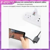 E-woitd Type‑C sang RJ45 1.000Mbps USB‑Ethernet sạc PD cho điện thoại, máy tính 9
