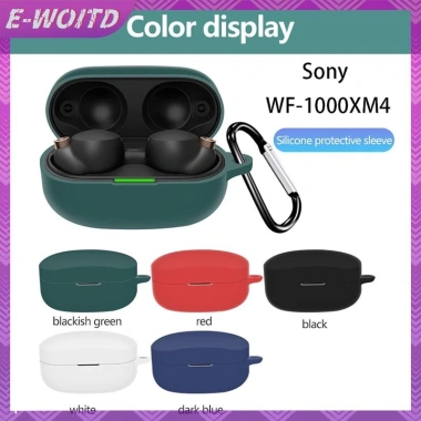 E-woitd Vỏ Silicon Mềm WF-1.000XM4 – Bảo Vệ Hộp Sạc, Tai Nghe Không Dây, Có Móc 3 E-woitd Vỏ Silicon Mềm WF-1.000XM4 – Bảo Vệ Hộp Sạc, Tai Nghe Không Dây, Có Móc 3