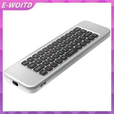 E-WOITD Voice Air Mouse W3 2.4G - Bàn phím không dây cầm tay cho Android TV Box và PC, giảm còn 414.865 VND 3
