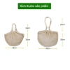 E6 Túi lưới đa năng SEPER - Decor, đi biển, picnic, chợ - Tiện dụng, bảo vệ môi trường, chỉ 41.000₫ 5