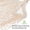 E6 Túi lưới đa năng SEPER - Decor, đi biển, picnic, chợ - Tiện dụng, bảo vệ môi trường, chỉ 41.000₫ 9