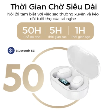 E7S TWS Tai nghe MINI Bluetooth 5.3, khử tiếng ồn, âm thanh nổi, thể thao - 76.800đ 4