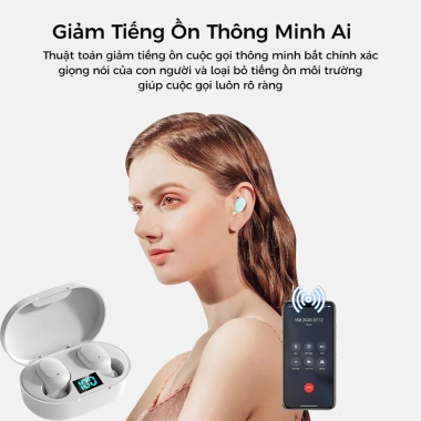 E7S TWS Tai nghe MINI Bluetooth 5.3, khử tiếng ồn, âm thanh nổi, thể thao - 76.800đ 7