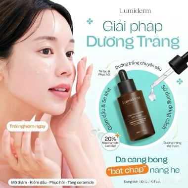 E94 Serum Niacinamide B3 20% Lumiderm – Dưỡng trắng da, mờ thâm nám, giá 339.000₫ 2