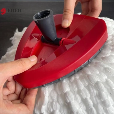 EA Cây Lau Nhà - Đế Đĩa Thay Thế Tam Giác Nhựa Cedar cho Vileda O-cedar 360 - 51.084 3