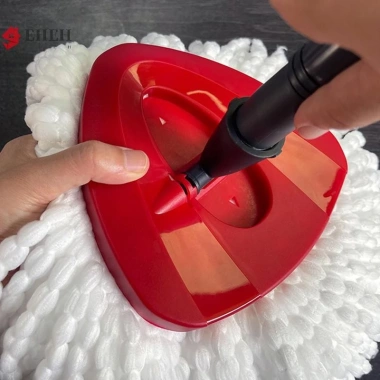 EA Cây Lau Nhà - Đế Đĩa Thay Thế Tam Giác Nhựa Cedar cho Vileda O-cedar 360 - 51.084 5