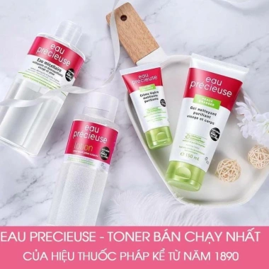 Eau Précieuse Lotion Toner Da Dầu Dễ Nổi Mụn 375ml - Giá 499.000 VND giảm từ 628.740 VND 4