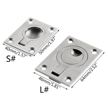 EC Thép Không Gỉ – Núm Tay Cầm Vòng Kéo Hatch Door cho Du Thuyền RV, 98.450₫