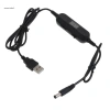 Ec USB 5V sang đa điện áp 1‑12V, cáp chuyển đổi step up/down cho đồng hồ, đồ chơi – giảm 18% chỉ 76.340₫