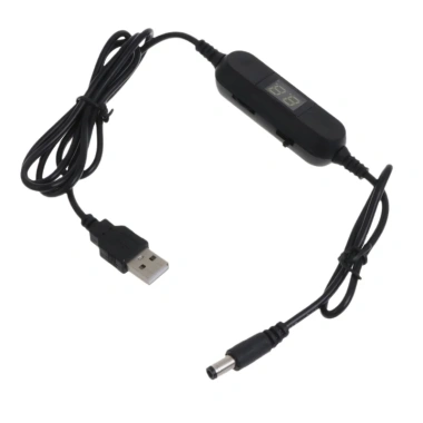 Ec USB 5V sang đa điện áp 1‑12V, cáp chuyển đổi step up/down cho đồng hồ, đồ chơi – giảm 18% chỉ 76.340₫ 5 Ec USB 5V sang đa điện áp 1‑12V, cáp chuyển đổi step up/down cho đồng hồ, đồ chơi – giảm 18% chỉ 76.340₫ 5