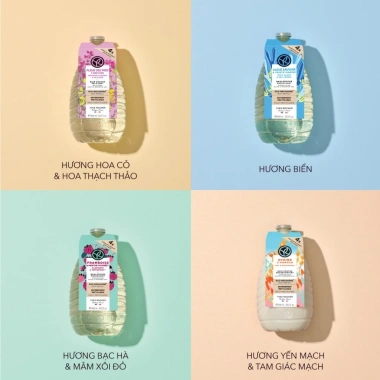 Eco-Refill Sữa tắm thiên nhiên không Sulfate Yves Rocher 600ml Dưỡng da mềm mại giảm giá 370k