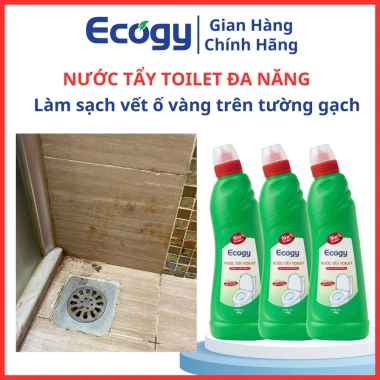 ECOGY Chai Nước Tẩy Đa Năng – Làm sạch mảng bám, cặn canxi, ố vàng, rỉ sét – Giá chỉ 80.462₫