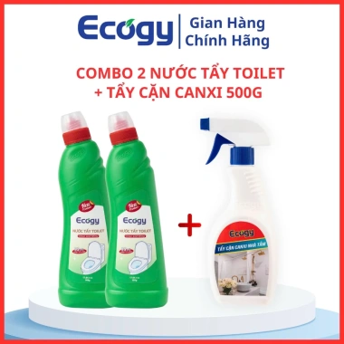 ECOGY Chai Nước Tẩy Đa Năng – Làm sạch mảng bám, cặn canxi, ố vàng, rỉ sét – Giá chỉ 80.462₫