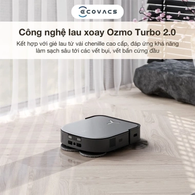 Ecovacs Deebot X2 Combo - Robot hút bụi lau nhà 8.700Pa, trợ lý giọng nói, BH 24 tháng, 17,49 tr