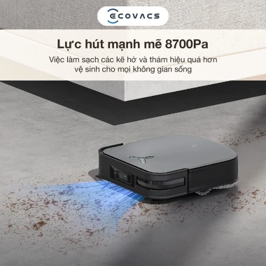 Ecovacs Deebot X2 Combo - Robot hút bụi lau nhà 8.700Pa, trợ lý giọng nói, BH 24 tháng, 17,49 tr