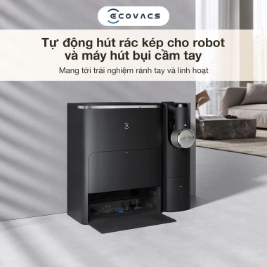 Ecovacs Deebot X2 Combo - Robot hút bụi lau nhà 8.700Pa, trợ lý giọng nói, BH 24 tháng, 17,49 tr