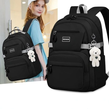 EDISON Túi Đeo Học Sinh & Sinh Viên Chống Gù, Chống Nước, Nhiều Ngăn, Đựng Laptop 15.6 inch Bền Bỉ - Giá 716k COD