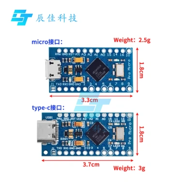 Egbo Pro TYPE-C Micro ATmega32U4 5V 16MHz – Mô-đun Leonardo USB, pin kép, giá 104.852₫ 2