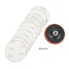 EHES 10 Đĩa Chà Nhám 4 inch 100mm Móc & Vòng Giấy Nhám Mặt Sau Bộ M10 Bảo Hộ Cao, Đánh Bóng Nhanh 5