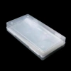 EHES 100 Vỏ giấy trong suốt Tiền giấy W - Hộp lưu trữ nhựa tiện lợi bảo vệ tài liệu
