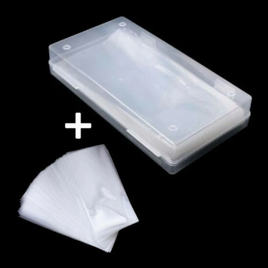 EHES 100 Vỏ giấy trong suốt Tiền giấy W - Hộp lưu trữ nhựa tiện lợi bảo vệ tài liệu 2