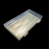 EHES 100 Vỏ giấy trong suốt Tiền giấy W - Hộp lưu trữ nhựa tiện lợi bảo vệ tài liệu 4