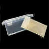 EHES 100 Vỏ giấy trong suốt Tiền giấy W - Hộp lưu trữ nhựa tiện lợi bảo vệ tài liệu 6
