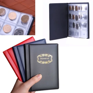 EHES 120 Hộp Đựng Album Đồng Xu 10 Trang - Bảo Vệ Bộ Sưu Tập, Giá 59.531₫